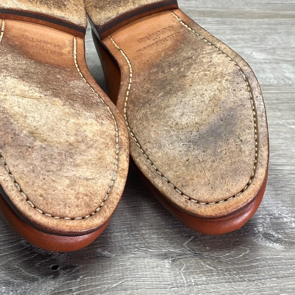 GH Bass Weejuns Penny Loafers Mens 11.5 D Brown Leather Belk 125 Anniversary